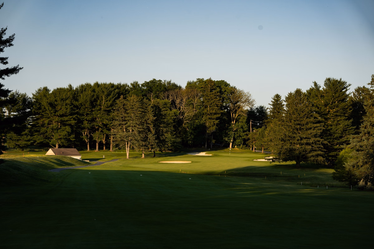 Golf Wrocław widok na pole golfowe - zdjęcie slider